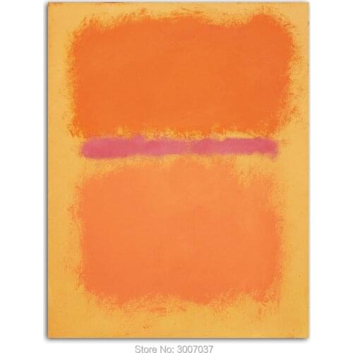 100% handmade oil painting shipped by DHL FEDEX UPS MARK ROTHKO Untitled 1959 Wall Art Picture For Living Room no frame