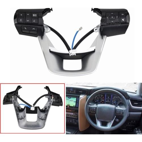 For Toyota Fortuner 2016-2020 Hilux 2015-2019 Revo Rocco Car Steering Wheel Volume Sound Button Switch 84250-0K320