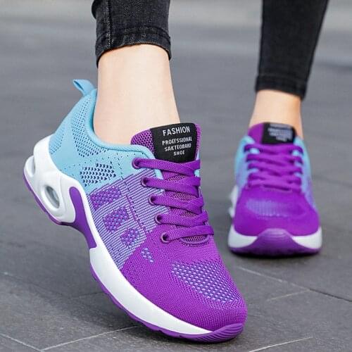 Running Shoes Women Breathable Casual Shoes Outdoor Light Weight Sports Shoes Casual Walking Platform Ladies Sneakers 2021