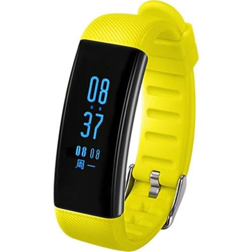 Hots Sale Fitness Bracelet Men Women Step Wrist Band Heart Rates Tracker Remote Control Sync Phone Smart Healthy Rubber Bracelet