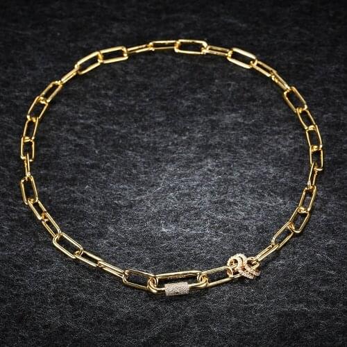 LIDU High Quality 925 Silver Chain Necklace Multicolor Elegant Monaco Ornaments To Send Friends As Gifts