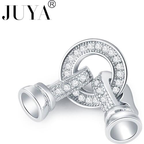 New Fashion Jewelry Vintage Zircon Charms For Bracelets & Necklaces DiyCopper Micro Pave Clasps Jewelry Findings Bijoux Bedels