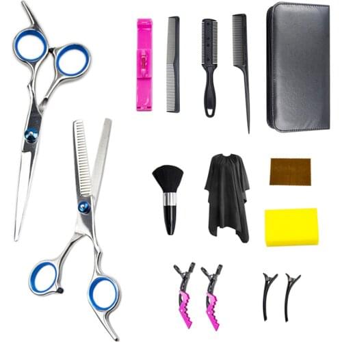 New Hair Salon Hairdressing Scissors Professional Hair Cutting Scissors Set Barber Shears Hair Thinning Kit Hairdressing Tool