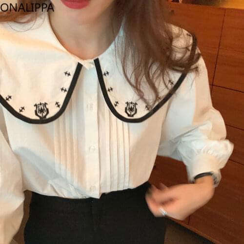 Onalippa Collar Blouses