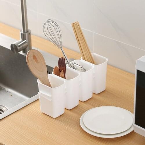 Organizer Storage Box Household Kitchen Sink Drain Drying Rack Organizers With Combination Chopsticks Holder Container