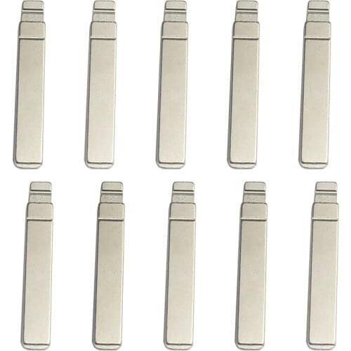 Beler 10pcs 58# Uncut Flip KD Remote Lot Key Blade Blank Fit For Citroen Peugeot VA2