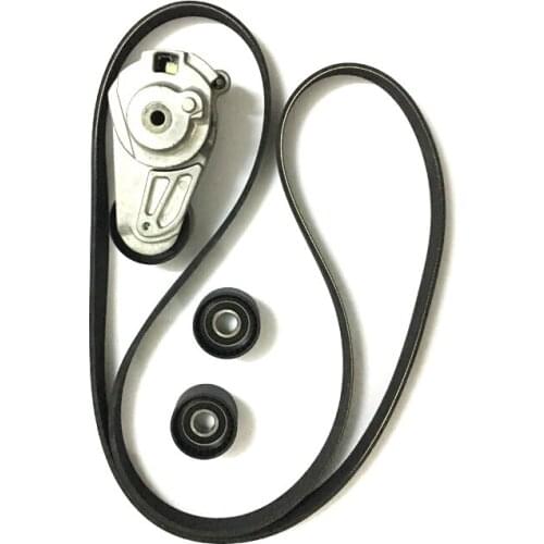 V-Ribbed Belt-Set + rieme V-Ribbed Belt-Set + riemenspaner 6422000070 for Mercedes C E CLK G M R Class 280 320 350 CDI