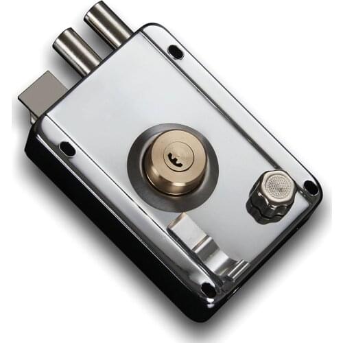 Indoor Stainless Steel Exterior Door Lock, Bedroom Dormitory Door, Old-fashioned Anti-theft Lock Universal Type