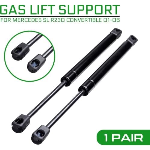 Rear Trunk Tailgate Gas Spring Shock Lift Support Rod Arm Bracket For Mercedes for Benz SL R230 Convertible 2001-2006 Strut Bars