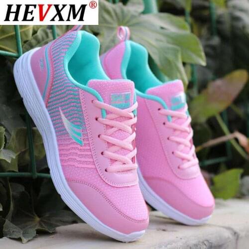 2020 New Women Shoes Flats Fashion Casual Ladies Shoes Woman Lace-Up Mesh Breathable Female Sneakers Zapatillas Mujer