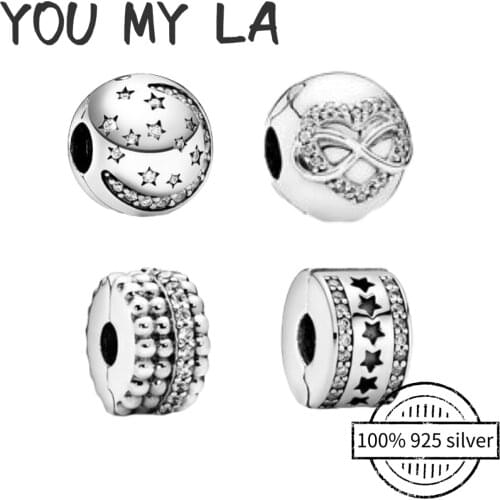 Original Pando 100% 925 Sterling Silver Bracelect Charm Bead Bangle Pendant Fit Pando Women Bracelets DIY Jewelry Gift