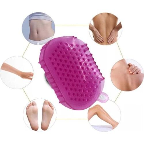 1Pc Anti Cellulite Body Massager Silicon Body Scrub Brush Scrub Bath/Shower Relaxation Tool Health Care