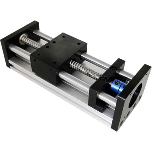 200mm Effective Travel SFU1204 1605 1610 Ballscrew 12 16mm CNC Linear Guide Stage Rail Motion Slide Table Ball Screw Actuator