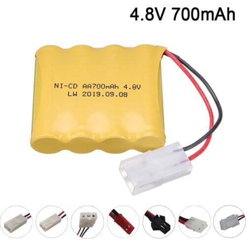 4.8 V 700mAh 4* AA NI-CD battery group battery Remote Control Toys Electric toy security facilities electric toy battery 5pcs