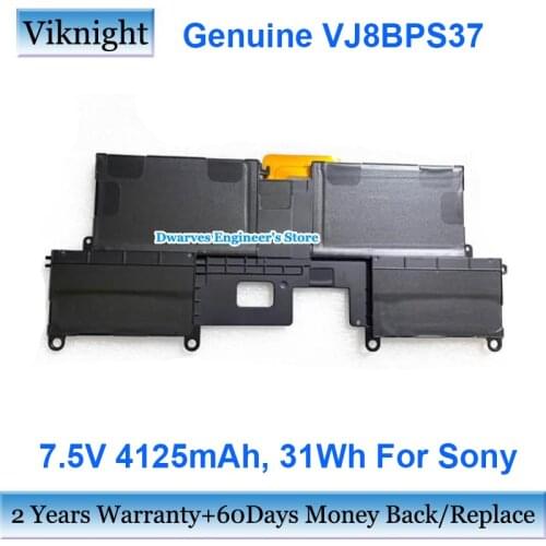 7.5V 4125mAh VJ8BPS37 Laptop Battery For Sony VAIO Pro 11 Inch SVP11 SVP21 VJS131C11L Notebook Batteries 31Wh
