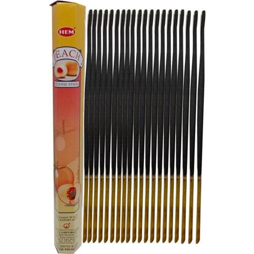 Peach Scented 20 Stick Incense-Peach