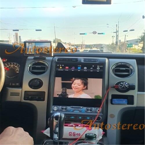 13" Android 9.0 64+4 Tesla style Car GPS Navigation For Ford Raptor F150 2009-2014 auto Radio stereo Multimedia player head unit