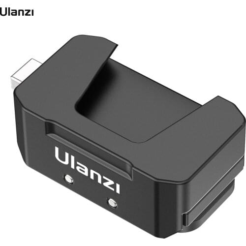 Ulanzi Aluminum Alloy Quick Release Mount Base with Magnetic Action Camera Mount Interface