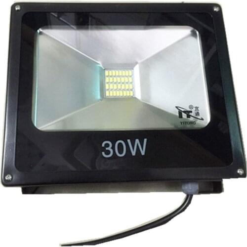 White color waterproof IP 65 LED floodlight 30w led outdoor garden light 30w led spot light projecting porch light