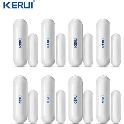 KERUI Wireless Door Gap Window Magnetic Sensor Detector Door Open Reminder 433MHz For Home Security Alarm System