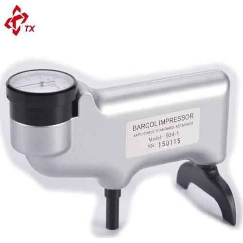 Brand TX 936 Barcol Impressor Hardness Tester durometer for lead rubber wood leather Super soft material plastic flooring