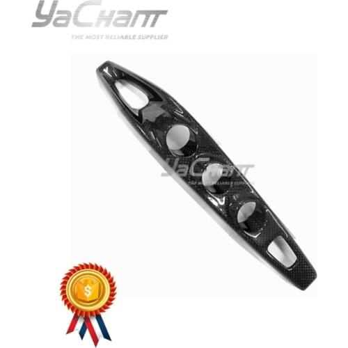 Dry Carbon Fiber Center Console Bridge Fit For 2017-2020 812 Superfast LHD F1 Replacement Plain Carbon Weave
