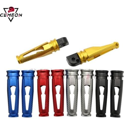 For Yamaha YZF-R1 YZF-R6 YZF-R1M YZF-R1S Motorcycle CNC aluminum rear foot nail small foot pedal passenger pedal