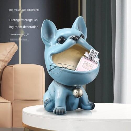 Home Decor Creative Big Mouth Dog Key Storage Furnishings Northern Europe Living Room Tea Table Porch Home Furnishings