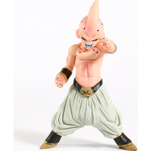 Dragon Ball Action Figure Goku Majin Buu Combat Form Super Saiyan Model Collectible Figurines Boxed Anime Decoration Toys