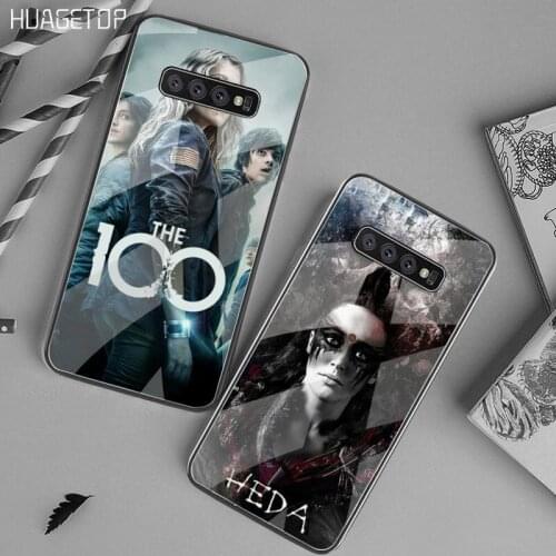 HUAGETOP The 100 Clarke Lexa Luxury Unique Phone Cover Tempered Glass For Samsung S20 Plus S7 S8 S9 S10 Plus Note 8 9 10 Plus