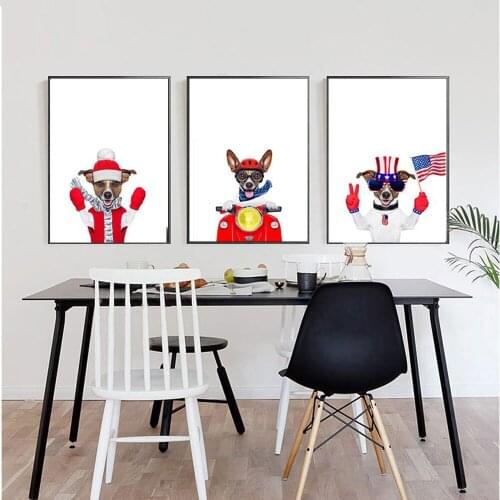Modern Nordic Animals Personality A4 Poster Printing Nursery Wall Art Decoration Painting Children Baby Room No Framework
