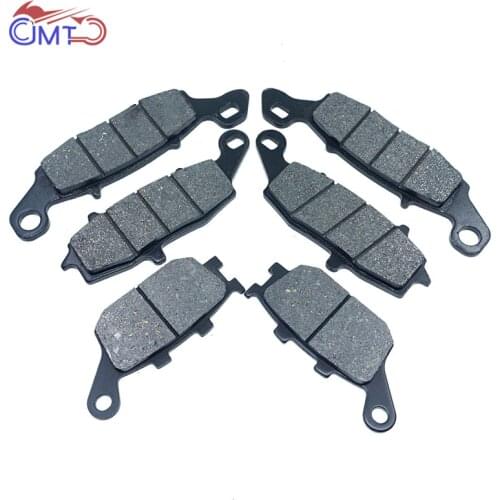 For Suzuki GSR750 2011-2017 GSXS750 2015-2017 SV650 SV650S 2003-2011 DL650A V Storm 2007-2018 Front Rear Brake Pads Set
