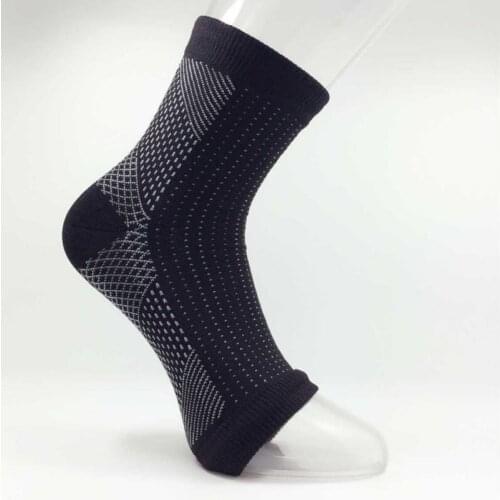 New Hot 1 Pcs Sports Safety Foot Compression Sleeve Anti Fatigue Circulation