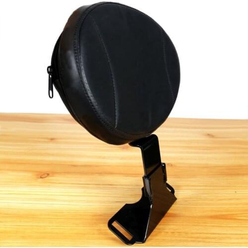 Motorcycle Black Detachable Backrest For 2014-UP Indian Chief Chieftain Quick Release Driver Rider Backrest Adjustable Pad