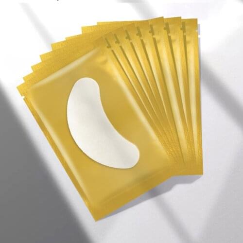 20/50/100 pairs Eyelash Extension Paper Patch Grafted Eye Stickers Eyelash Under Eye Pads Lint Free Hydrating Eye Paper Patches