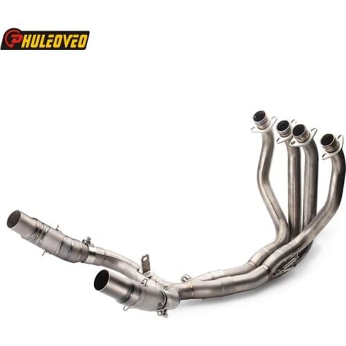 Titanium Alloy Z1000 2010-2020 Motorcycle Exhaust Manifold Front Pipe Carbon Fiber Escape Moto Full System Header Pipe for Z1000