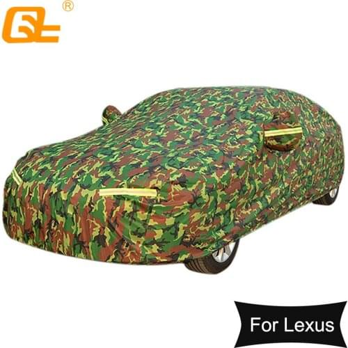 Winter plus cotton Car Covers Outdoor Waterproof Rain Snow Protection UV Car Umbrella for lexus es ls ct200 gs rx300 gx is250