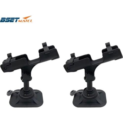 2 Pieces Fishing Rod Rack Holder Rest Adjustable Removable can glue to Kayak Boat Support Boat Fishing Accessories Pole Bracket