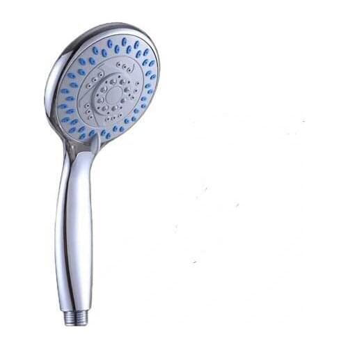 3 Modes ABS Plastic Bathroom Shower Head Large Plate Circular Chrome Rain Head Water Saver Classic Design Rain Shower Hot Sale