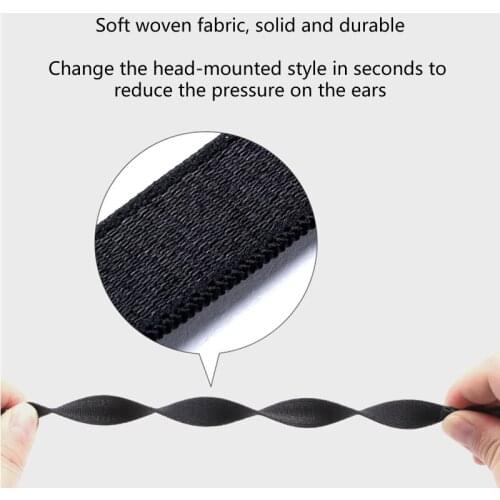 4Pcs Face Cover Cord Extenders Ear Protection Mouth Mask Adjustable Buckle Cord H58C