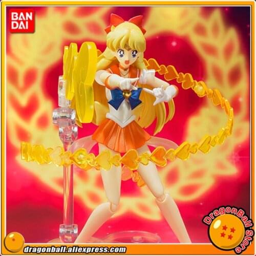 Anime "Sailor Moon SuperS" Original BANDAI Tamashii Nations S.H. Figuarts / SHF Exclusive Action Figure - Super Sailor Venus