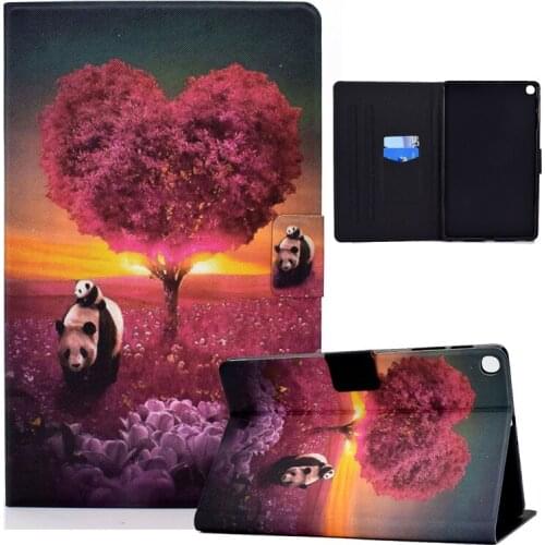 For Samsung Galaxy Tab a 10 1 2019 SM T510 Case Animal Tablet Case for Samsung Galaxy Tab A 10.1 Cover SM-T510 SM-T515 Caqa Pen