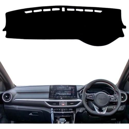Car Dashboard Cover Mat Pad Sun Shade Instrument Protective Dashmat Dash Carpet Accessories For Kia Forte Cerato K3 2019 2020 BD