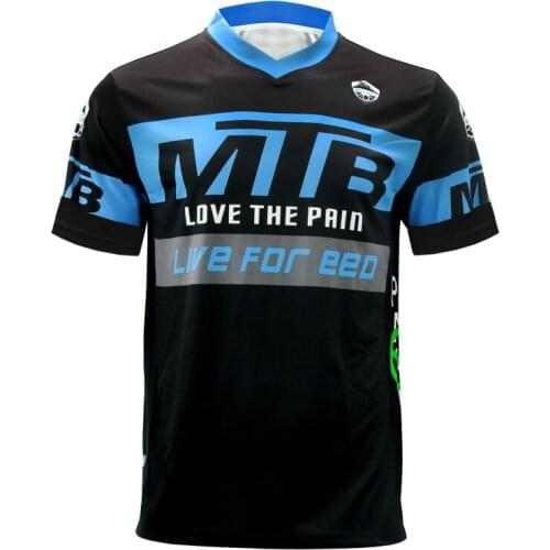 New Off road Cycling men Jersey downhill jersey MTB brand clothing women Mountain Bike shirt Motorcycle Short Sleeve T-shirt