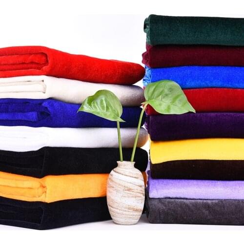 300cmx160cm Wholesale Thick Soft Smooth Golden Velvet Fabrics Curtains Sofas Tablecloths Clothing Flannels DIY Sewing Fabrics