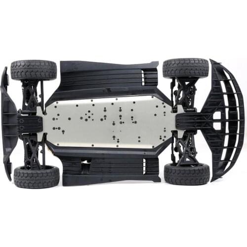 Front Rear Bumper Guard Plate and Left Right Side Chassis Guard Plates for 1/5 Rovan ROFUN F5 MCD XS5 RR5 Truck Spare Toys Parts