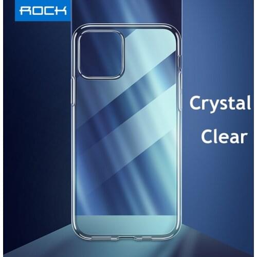 ROCK Crystal Clear Phone Case For iphone 11 iphone 11 pro max 6.5 protection soft TPU hybrid case for iphone 11 pro 5.8 cover