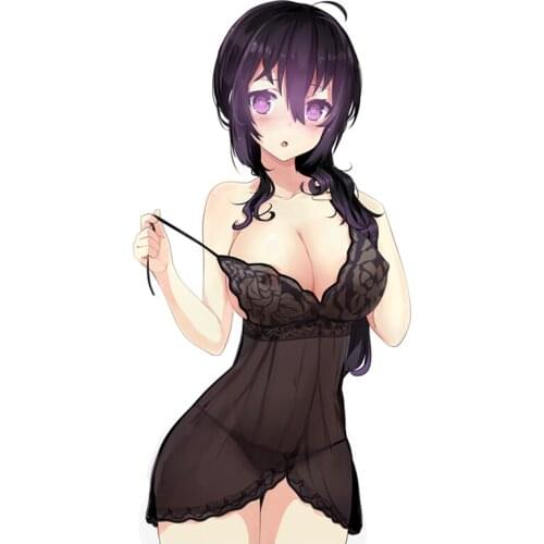 RuleMylife sexy anime girl car stickers wall decal anime cute auto accessories for home decoration