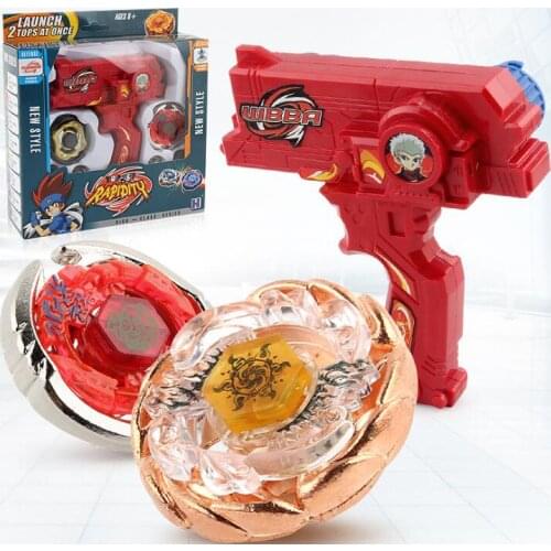 Spinning Top metal fusion red blue black spin top toy Plastic Spinning Top Spinning Tops/Gyro Set In Stock