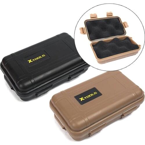 Tactical Safety Case Shockproof Waterproof Anti-pressure Survival Emergency Tool Box Camping Outdoor Storage Box